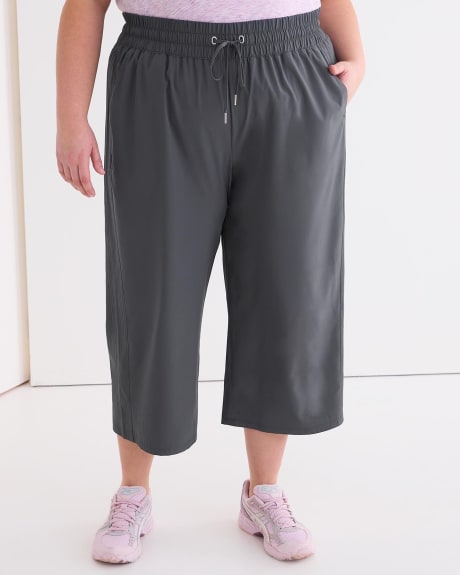 Responsible, 4-Way Stretch Pull-On Wide-Leg Crop Pant - Active Zone