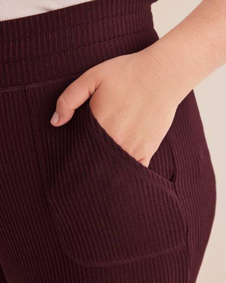 Haut en tricot côtelé avec capuche - Active Zone