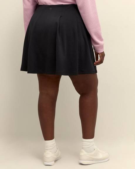 Responsible, Black Pleated Skort - Active Zone