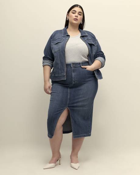 Jupe longue en denim - d/C JEANS