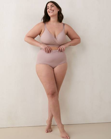 High Waist Brief With Silhouette Control - tiVOGLIO