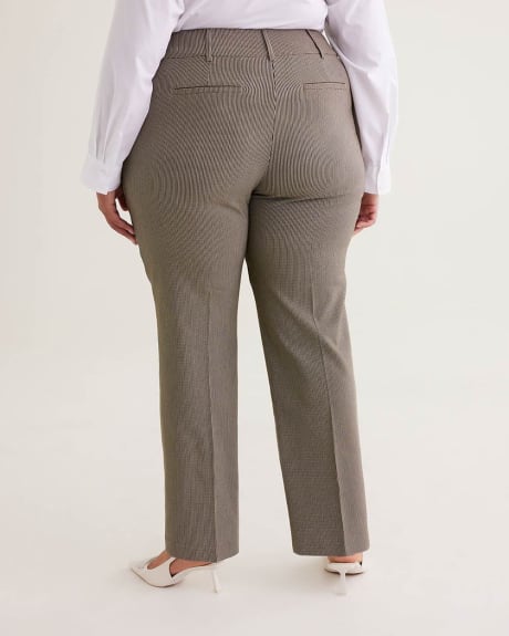 Pantalon ingénieux à motif pied-de-poule à jambe droite - Essentiels PENN.