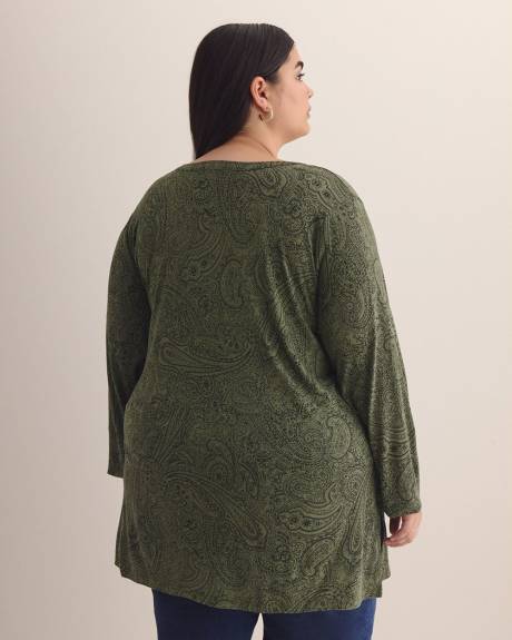 Responsible, Girlfriend-Fit V-Neck Tunic