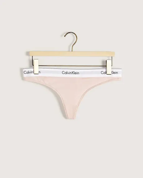 Cotton Thong - Calvin Klein