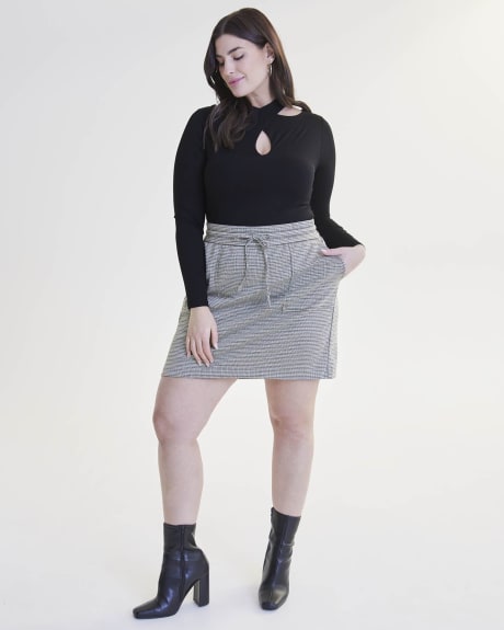 Pull-On Knit Skirt - Addition Elle