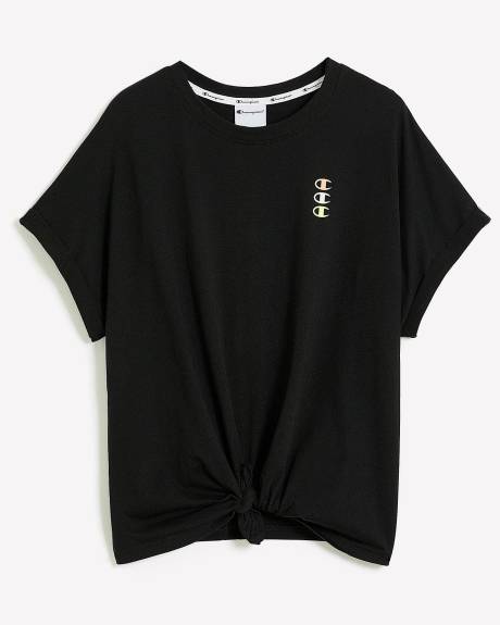 Tie-Front T-Shirt, Triple C - Champion