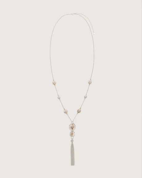 Long Necklace With Tassel Detail - In Every Story