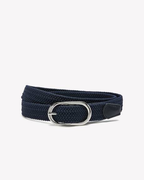 Ceinture extensible avec boucle ovale