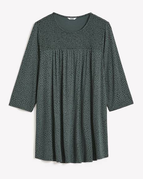 Tunique avec smock