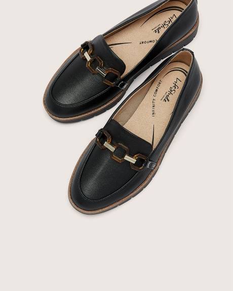Wide Width, Optimist Loafer with Buckle Detail - Lifestride