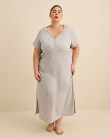 Short-Sleeve Long Sleepshirt - ti Voglio
