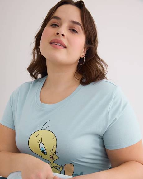 T-Shirt with Tweety Bird Print - PENN. Essentials