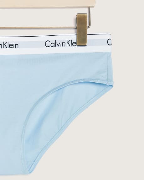 Culotte à taille basse en coton - Calvin Klein