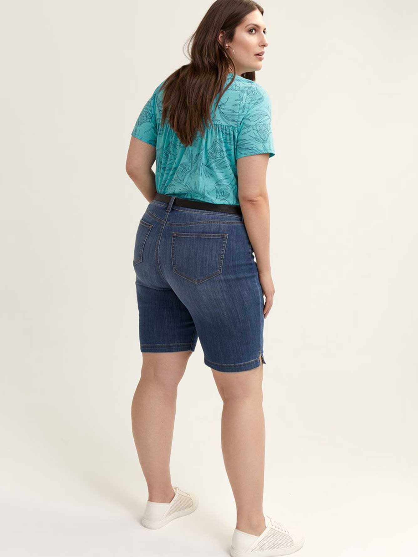 Curvy on sale bermuda shorts