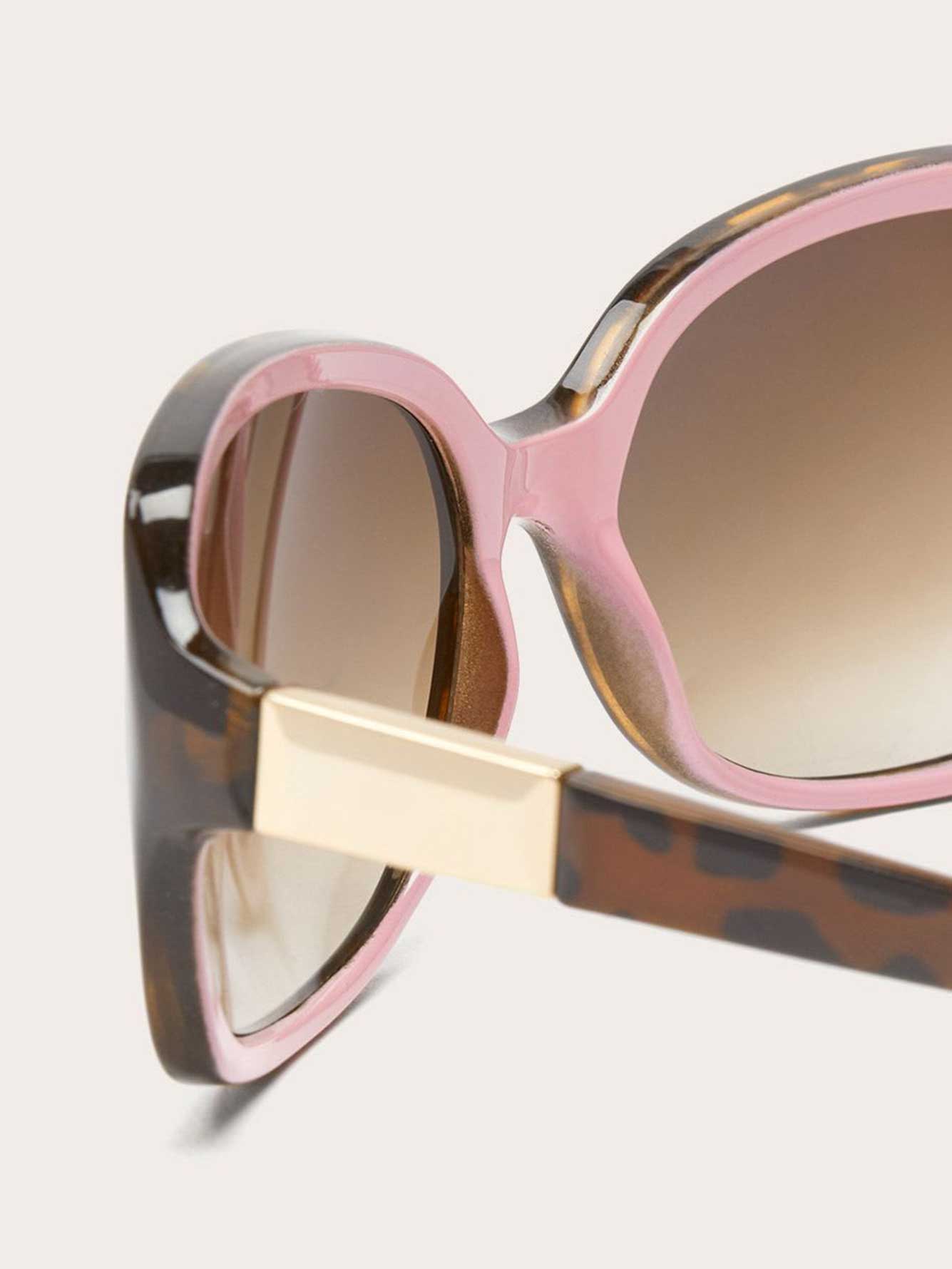 Tortoise Sunglasses with Pink Detail Penningtons