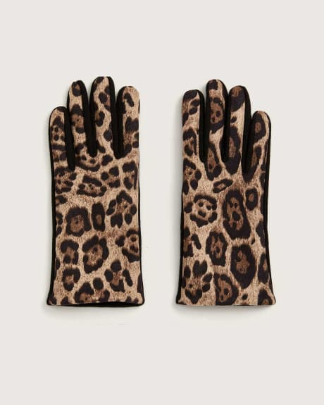 Cheetah Printed Touchscreen Gloves - In Every Story