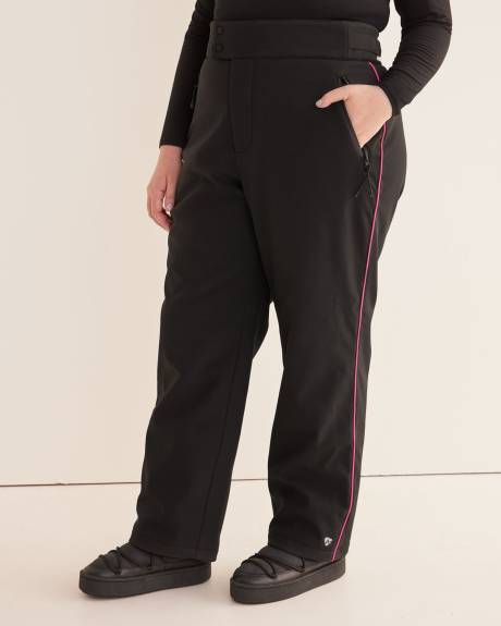 Responsible, Black Snow Pants with Suspenders - Active Zone