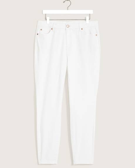 Responsible, White Curvy-Fit Jeggings - Addition Elle