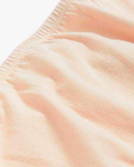 Culotte échancrée unie en coton - ti Voglio