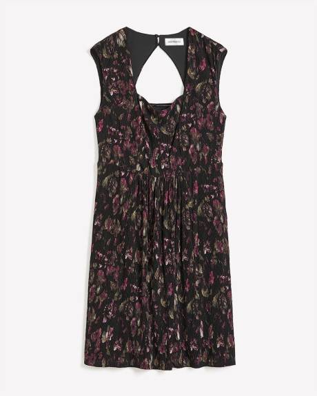Knit Dress with Open Back Detail - Addition Elle