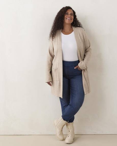 Petite, jeans à jambe droite coupe ingénieuse - d/c JEANS