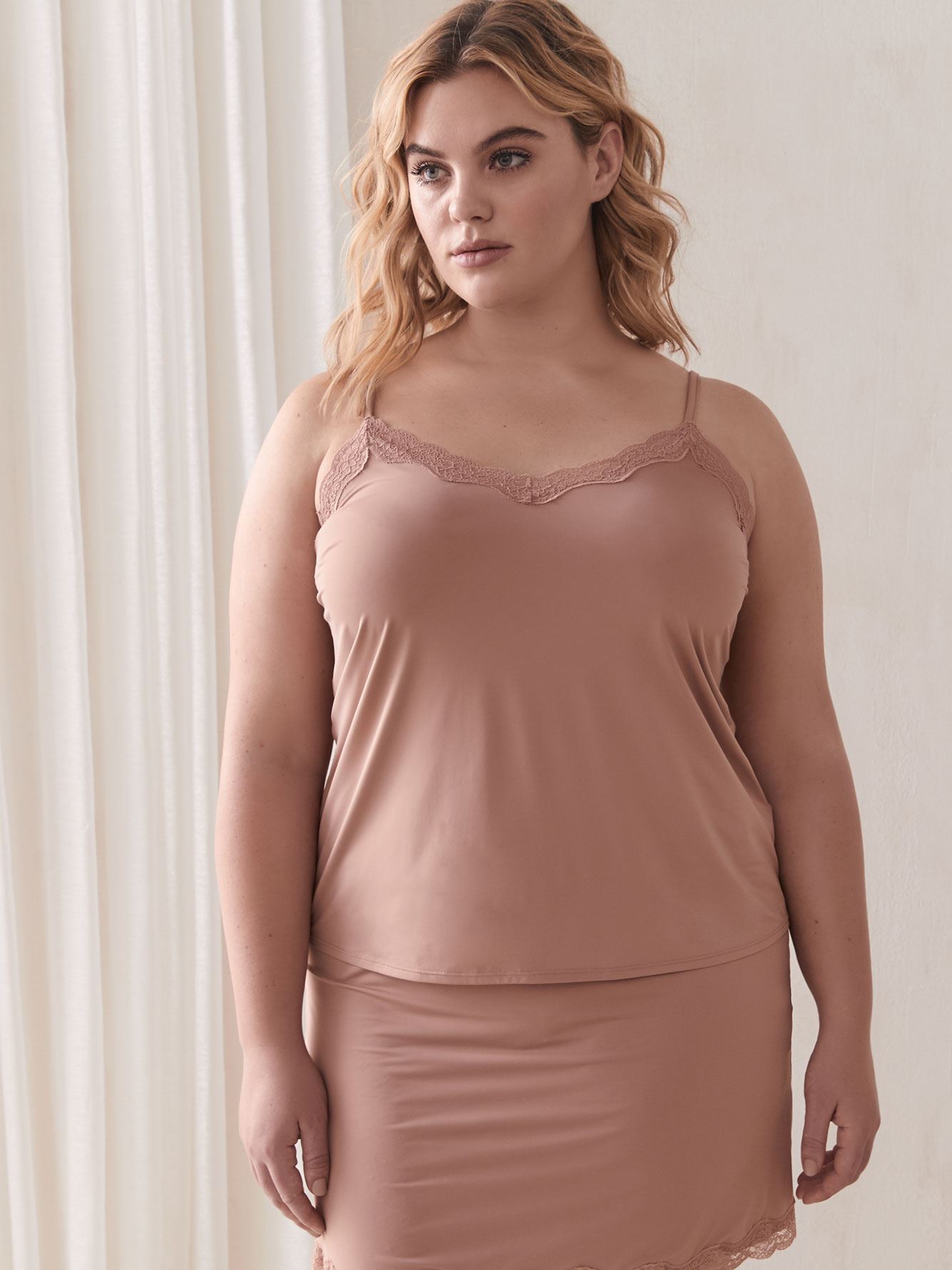 nylon slip camisole