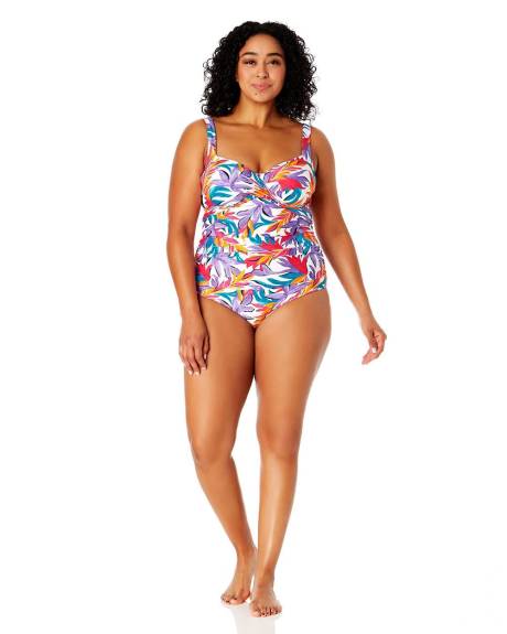 Underwire Tri One-Piece Bathing Suite - Anne Cole