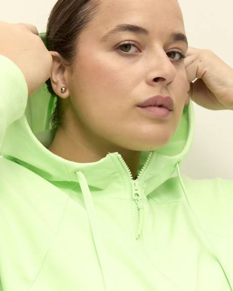 French Terry Hooded Jacket - Active Zone