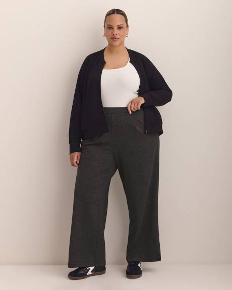Heather Grey Ultrasoft Wide-Leg Pant - Active Zone
