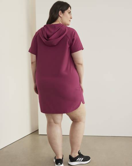 Responsible, 4-Way Stretch Hooded Dress - ActiveZone