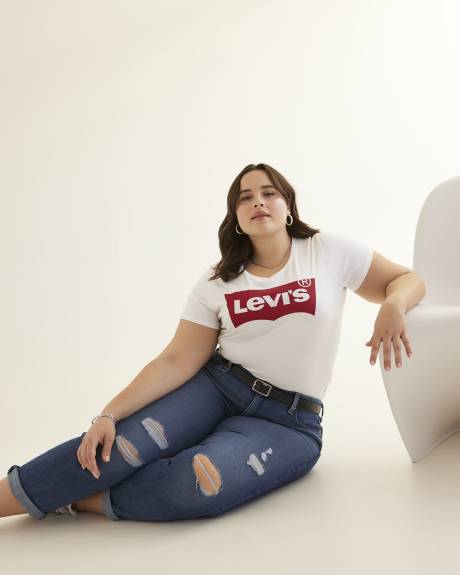 Jean boyfriend, délavé bleu indigo - Levi's