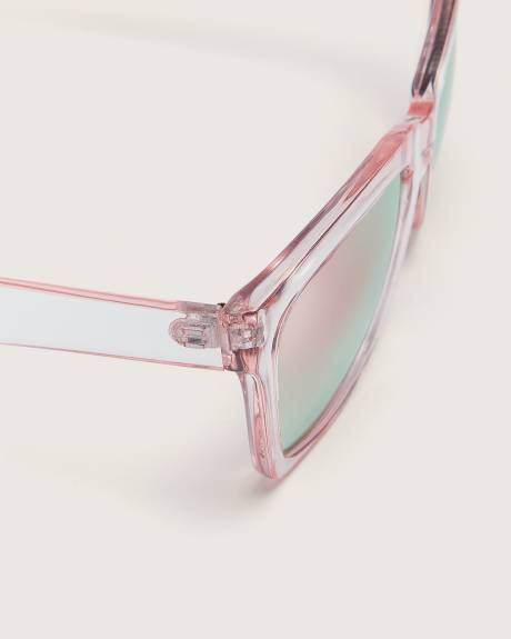 Pink Wayfarer Sunglasses