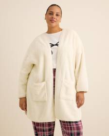 White Sherpa Overpiece - ti Voglio
