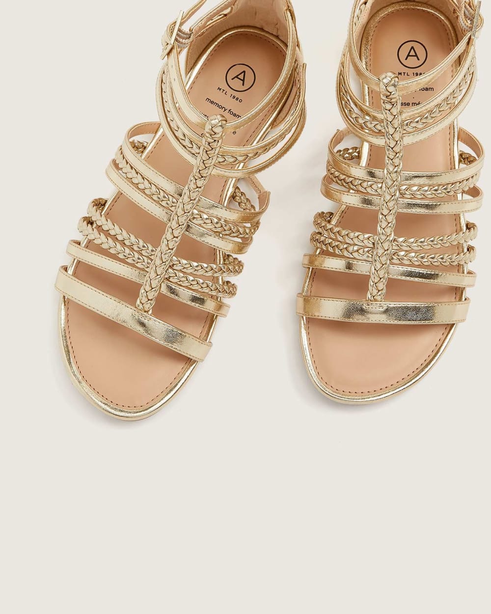 Wide-Width, Gladiator Sandals - Addition Elle | Penningtons