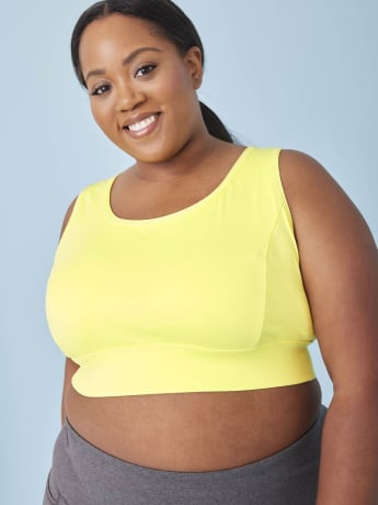 Responsible, Solid Crop Top - Active Zone
