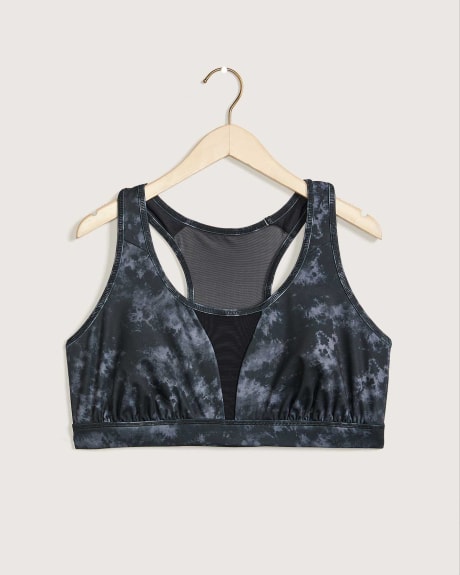 Responsible Printed Crop Top, Low-Impact - ActiveZone