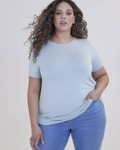 Responsible, Modern-Fit Crewneck Tee - Addition Elle