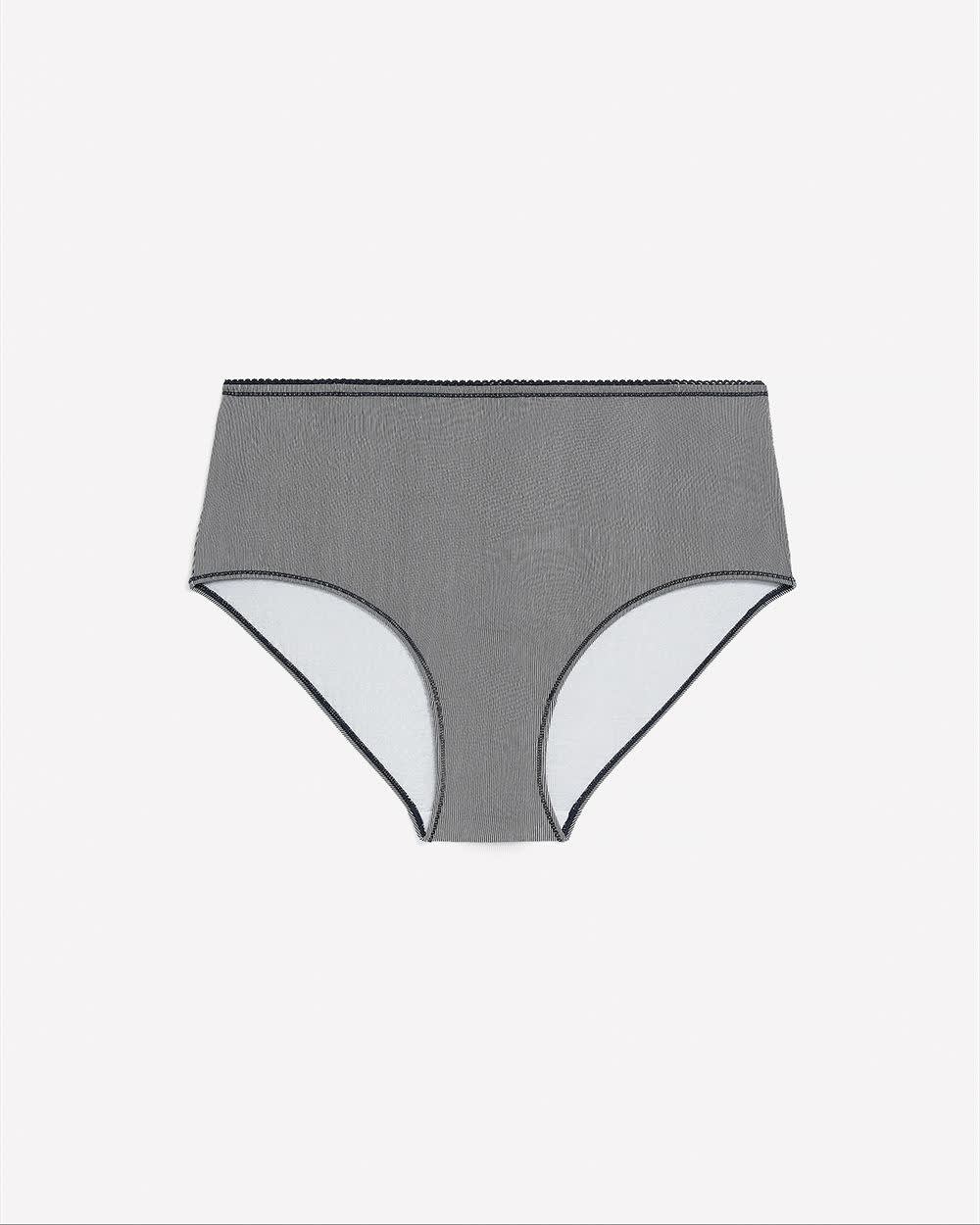 Culotte classique en coton à petites rayures - ti Voglio