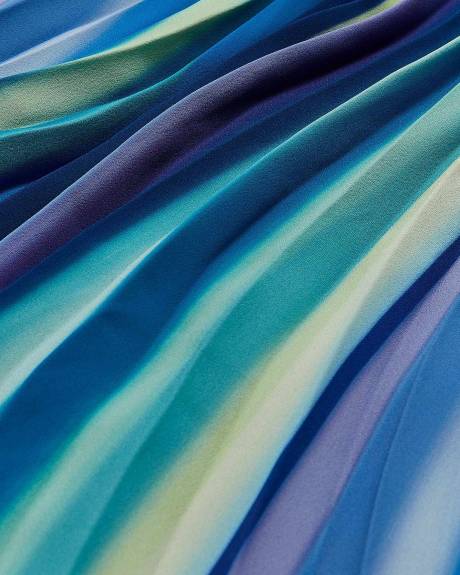 Robe plissée sans manches, tissu responsable - Addition Elle