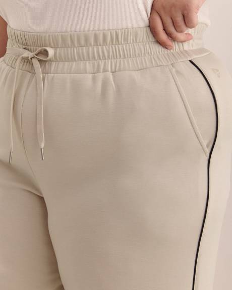 Wide-Leg Scuba Knit Pant - Active Zone