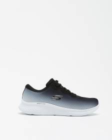 Wide Width, Lace-Up Sneakers in Ombre Mesh with Air-Cooled Memory Foam - Skechers