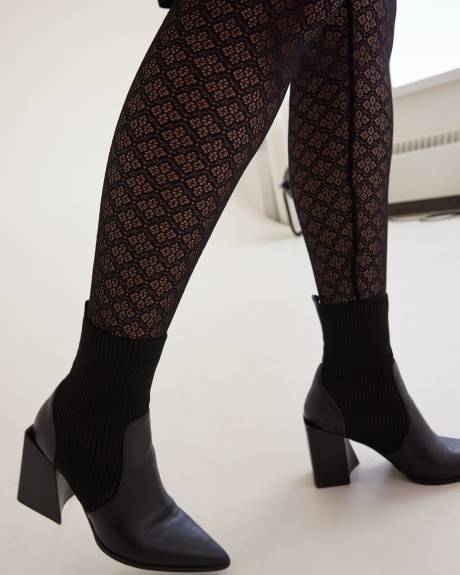 Black Fashion Lace Legging - PENN. Essentials