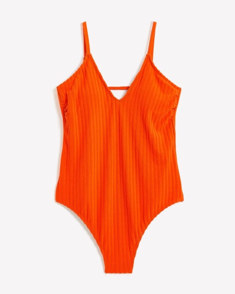 Ribbed Anne One-Piece Swimsuit - Nana The brand