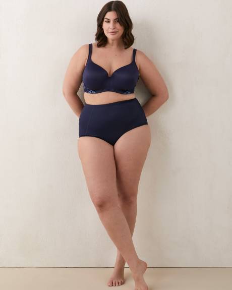 High Waist Brief With Silhouette Control - tiVOGLIO