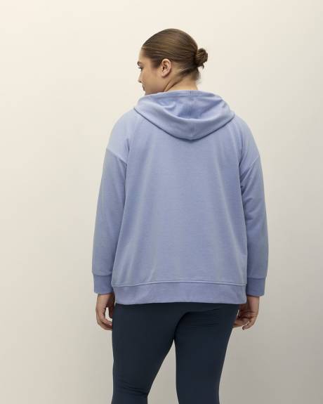 French Terry Hooded Jacket - Active Zone