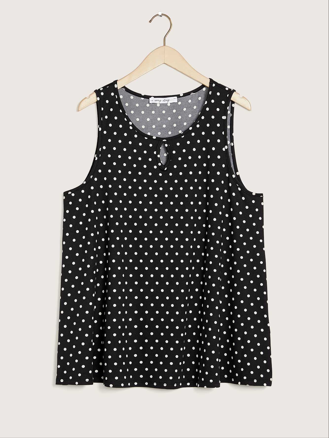 A-Line Tank Top With Keyhole - In Every Story | Penningtons