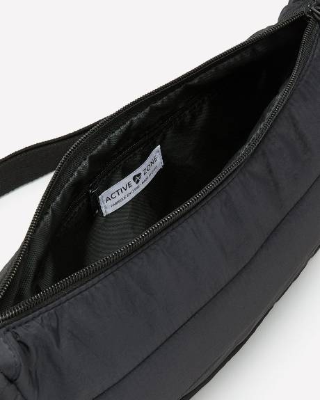 Crescent Nylon Bag with Adjustable Slider Strap - Active Zone
