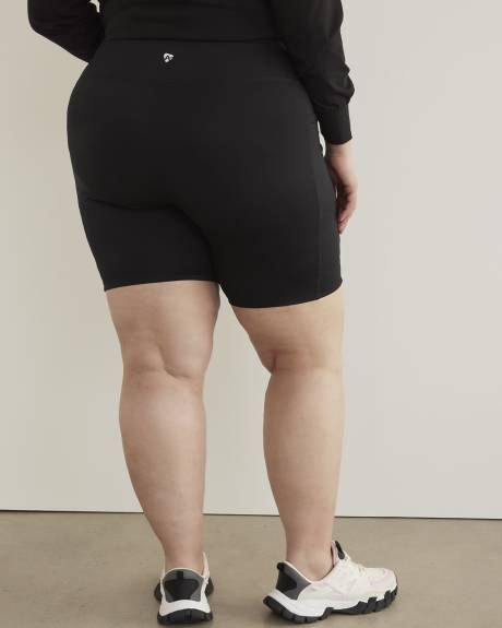Responsible, Black Bike Short with Mesh Insert - Active Zone