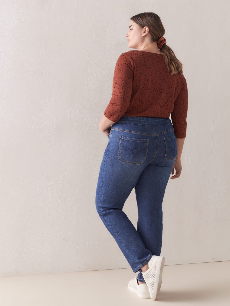 Coupe Universelle, Petite, Jean droit - d/C JEANS