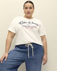Cotton Boxy-Fit Crewneck T-shirt - PENN. Essentials